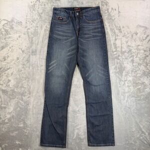 New Forge FR Bootcut Jeans Men's Size 31x36 Dark Blue Denim Flame Resistant Pant